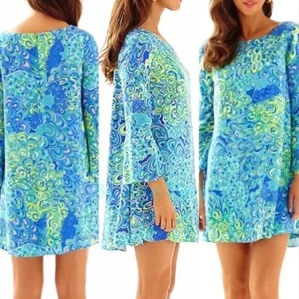 Lilly's Lagoon Colette Swing Dress | Lilly Pulitzer